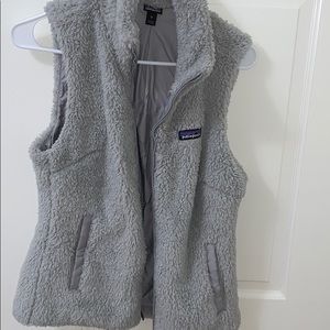 patagonia zip up vest